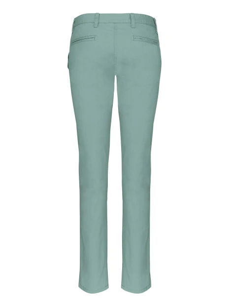 KARIBAN Pantalon chino femme /api/colors/9461b1f5-f20c-4909-acf0-8bf53fdec48b personnalisable