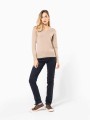 Pantalons à personnaliser KARIBAN Pantalon chino femme 