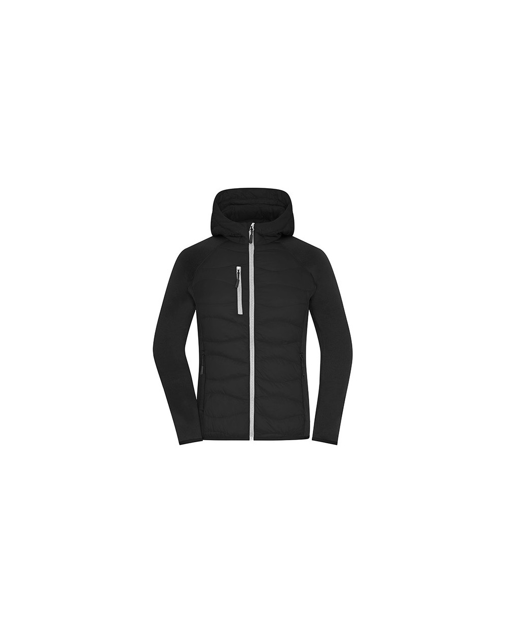 JAMES & NICHOLSON Ladies´ Hybrid Jacket Jacken personalisierbar