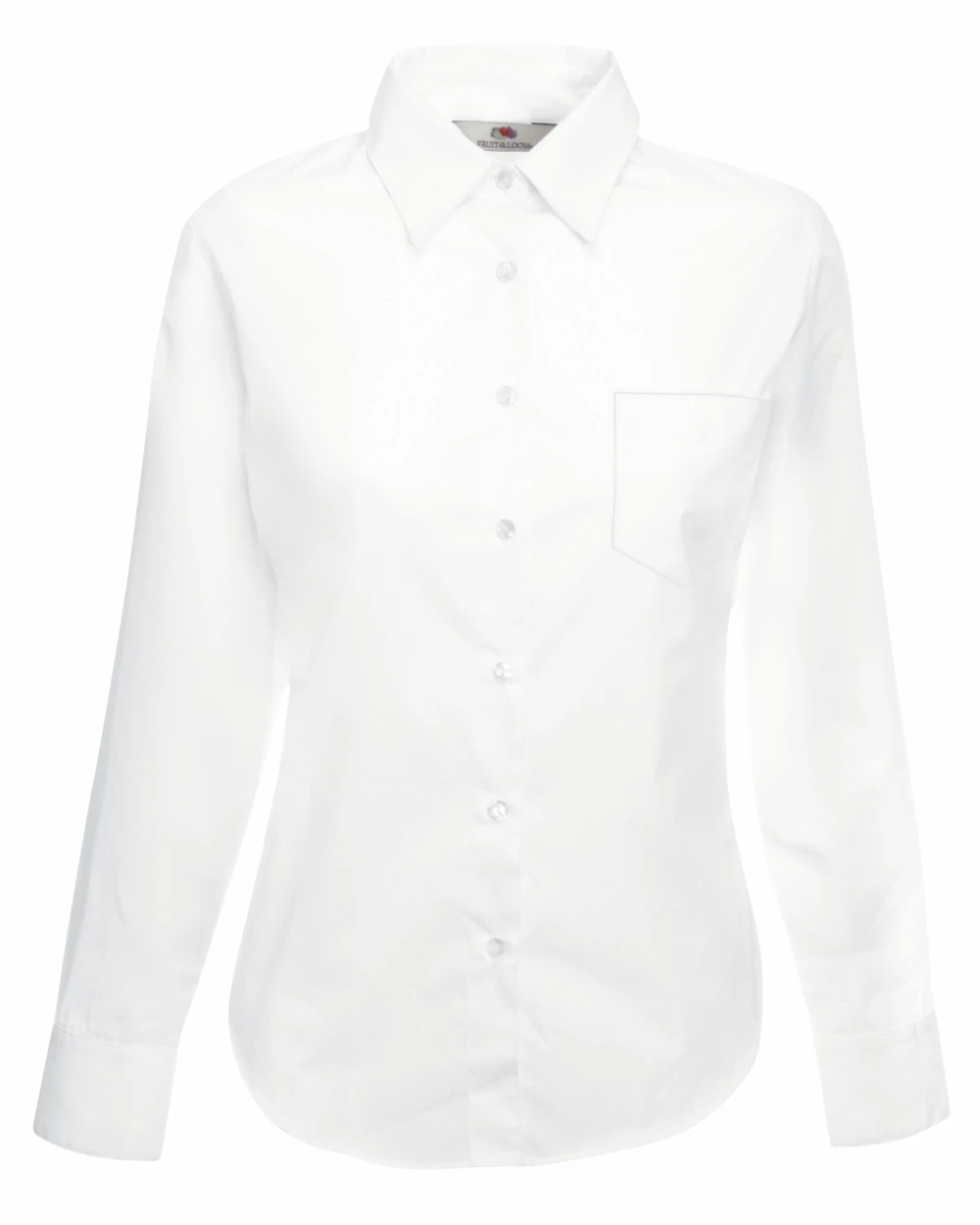 Hemden FOL LADIES LONG SLEEVE POPLIN SHIRT voor bedrukking &amp; borduring