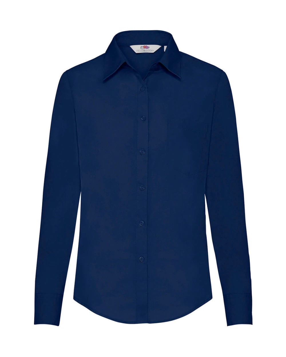 Hemden FOL LADIES LONG SLEEVE POPLIN SHIRT voor bedrukking &amp; borduring