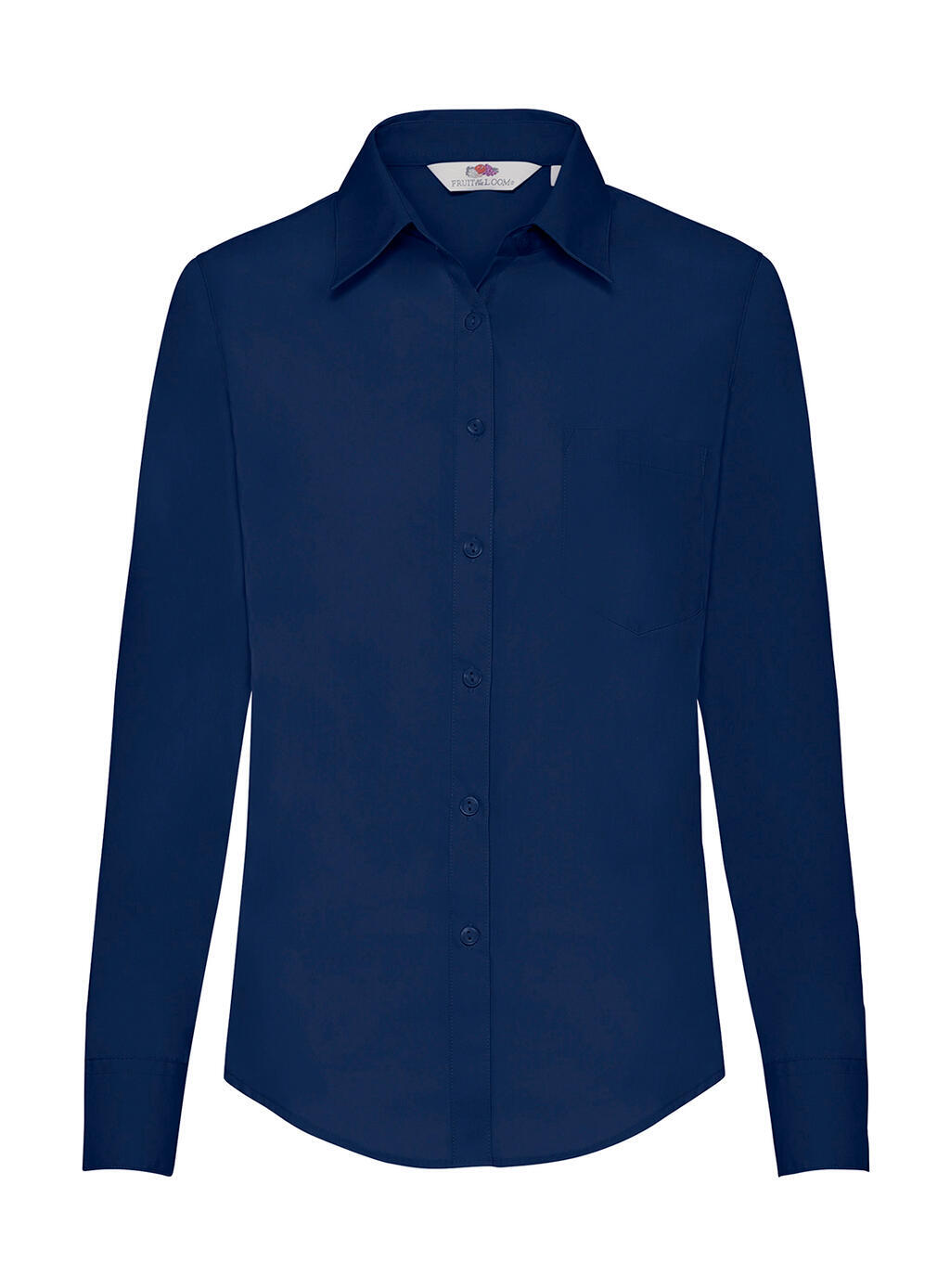 Hemden FOL LADIES LONG SLEEVE POPLIN SHIRT voor bedrukking &amp; borduring