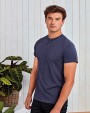 T-Shirts personnalisable PREMIER T-shirt col boutonné écoresponsable homme " Comis"
