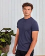 T-Shirts personnalisable PREMIER T-shirt col boutonné écoresponsable homme " Comis"