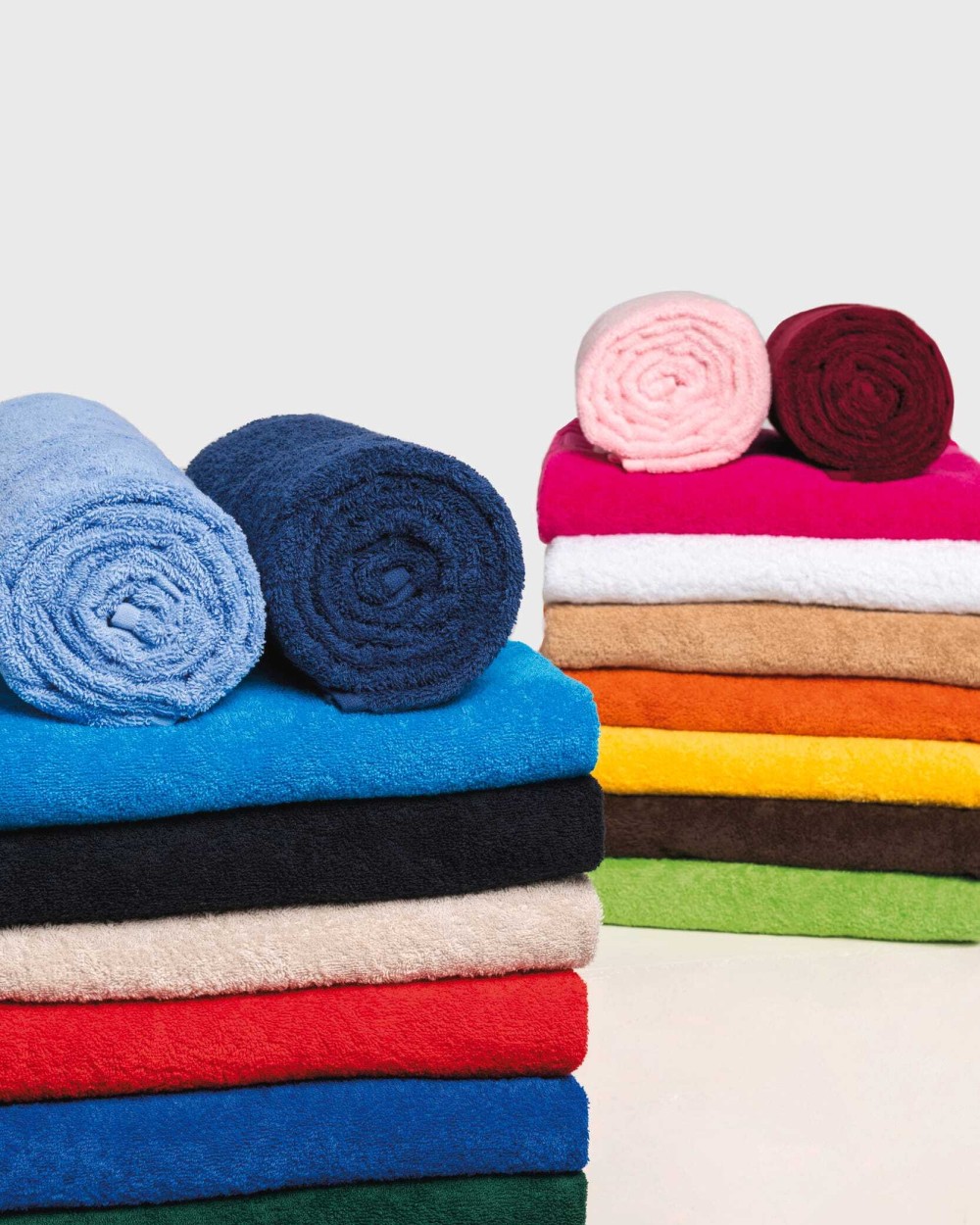 Produits éponges personnalisable KARIBAN Drap de bain 100 x 150 cm