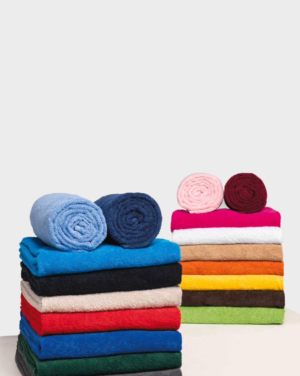 Produits éponges personnalisable KARIBAN Drap de bain 100 x 150 cm
