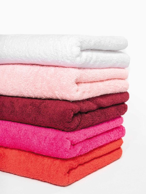 Produits éponges à personnaliser KARIBAN Drap de bain 100 x 150 cm 