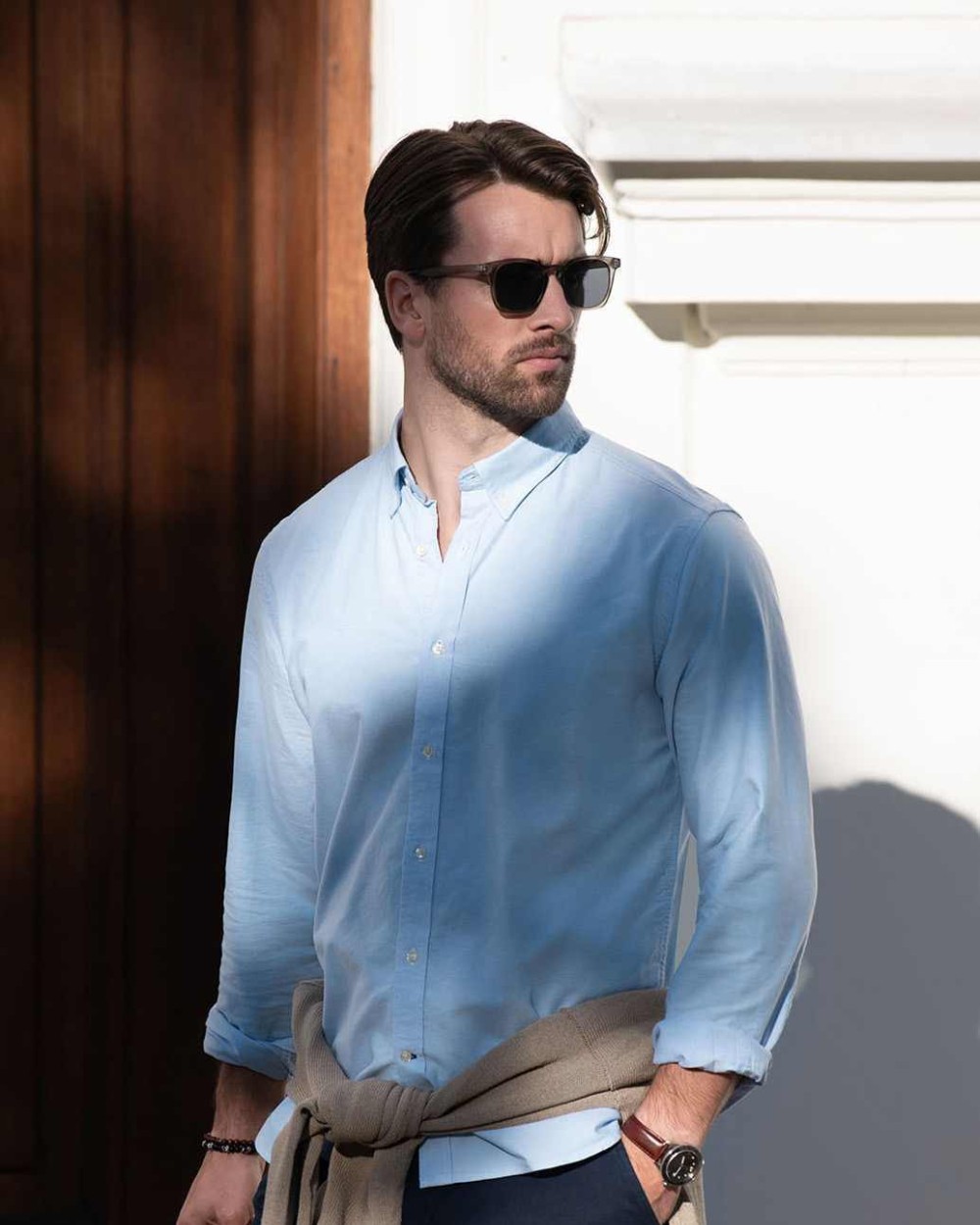 Chemises personnalisable NIMBUS Rochester coupe moderne - chemise Oxford classique