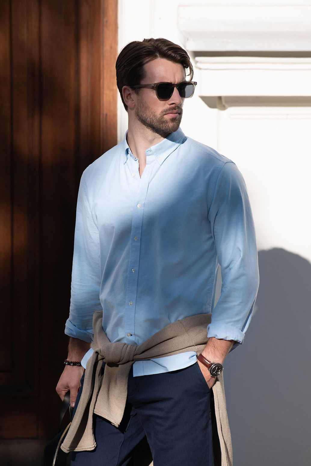 Chemises personnalisable NIMBUS Rochester coupe moderne - chemise Oxford classique