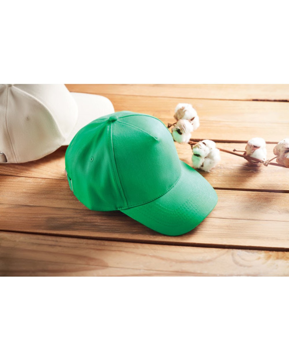 Petjes 4DO Baseball cap van biologisch katoen voor bedrukking &amp; borduring