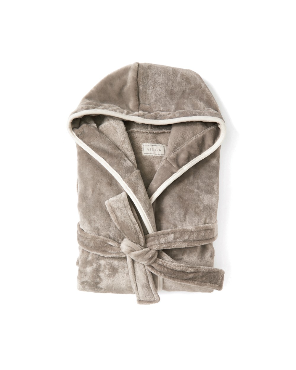 Bad artikelen VINGA VINGA Louis luxe pluche RPET badjas maat L/XL voor bedrukking &amp; borduring