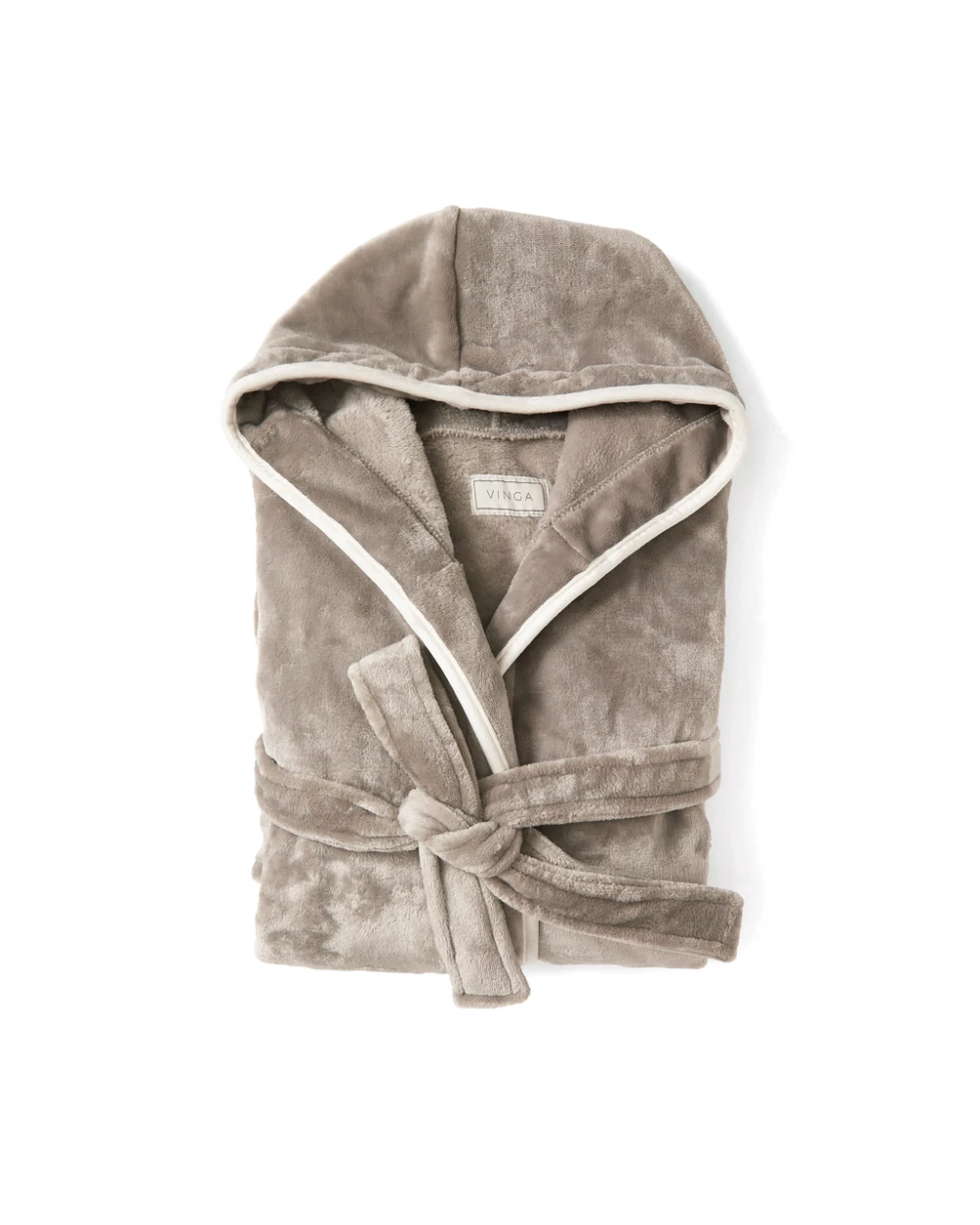 Bad artikelen VINGA VINGA Louis luxe pluche RPET badjas maat L/XL voor bedrukking &amp; borduring