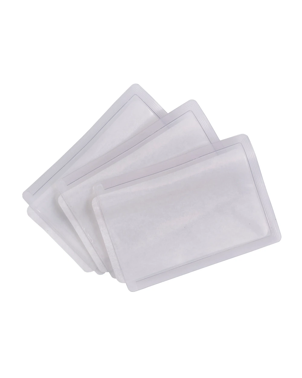 Accessoires personnalisable YOKO Poches d'identité thermocollantes (1 unité = pack de 50)