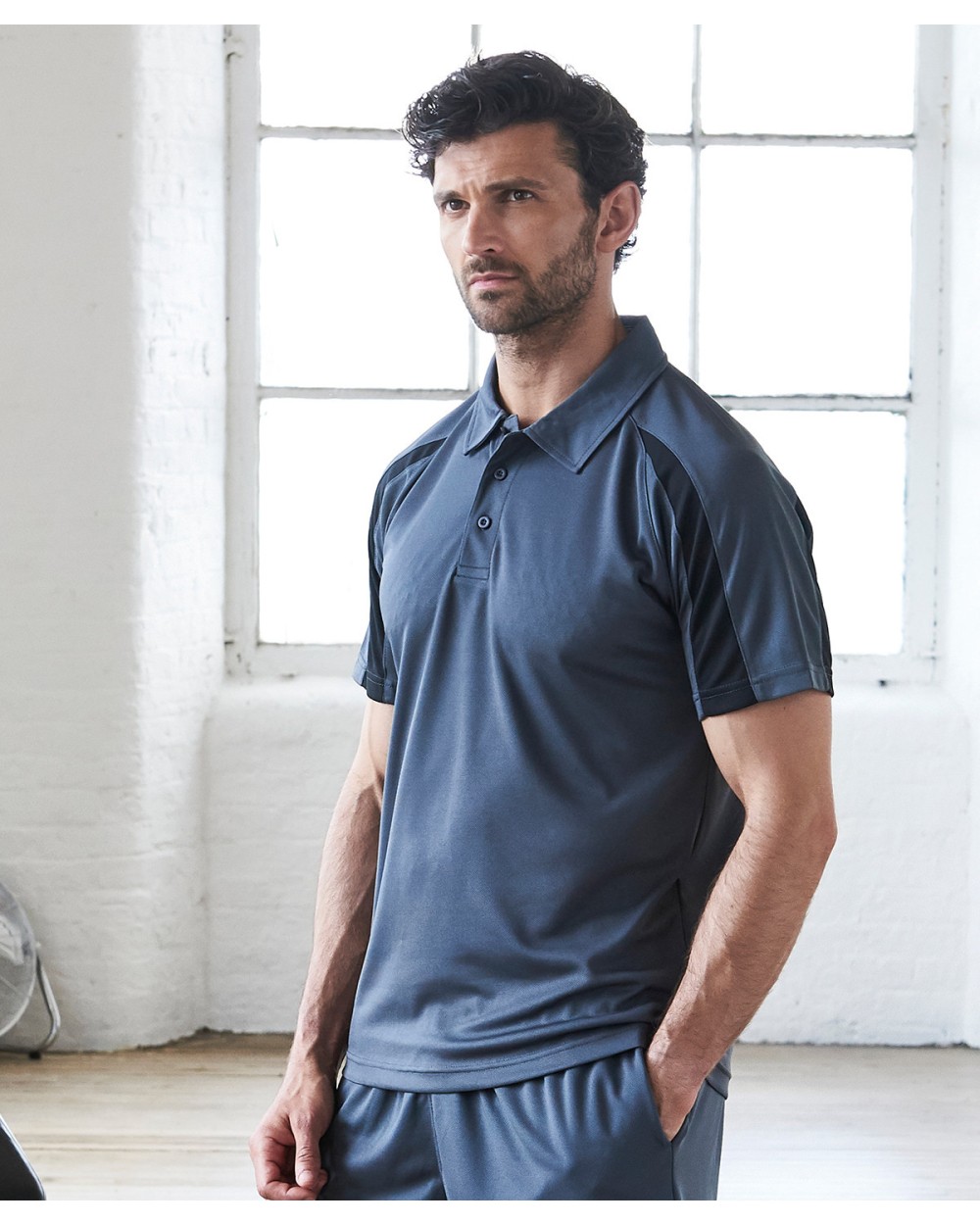 AWDIS CONTRAST COOL POLO Poloshirts personalisierbar