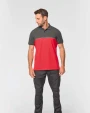Polos personnalisable WK. DESIGNED TO WORK Polo bicolore écoresponsable manches courtes unisexe