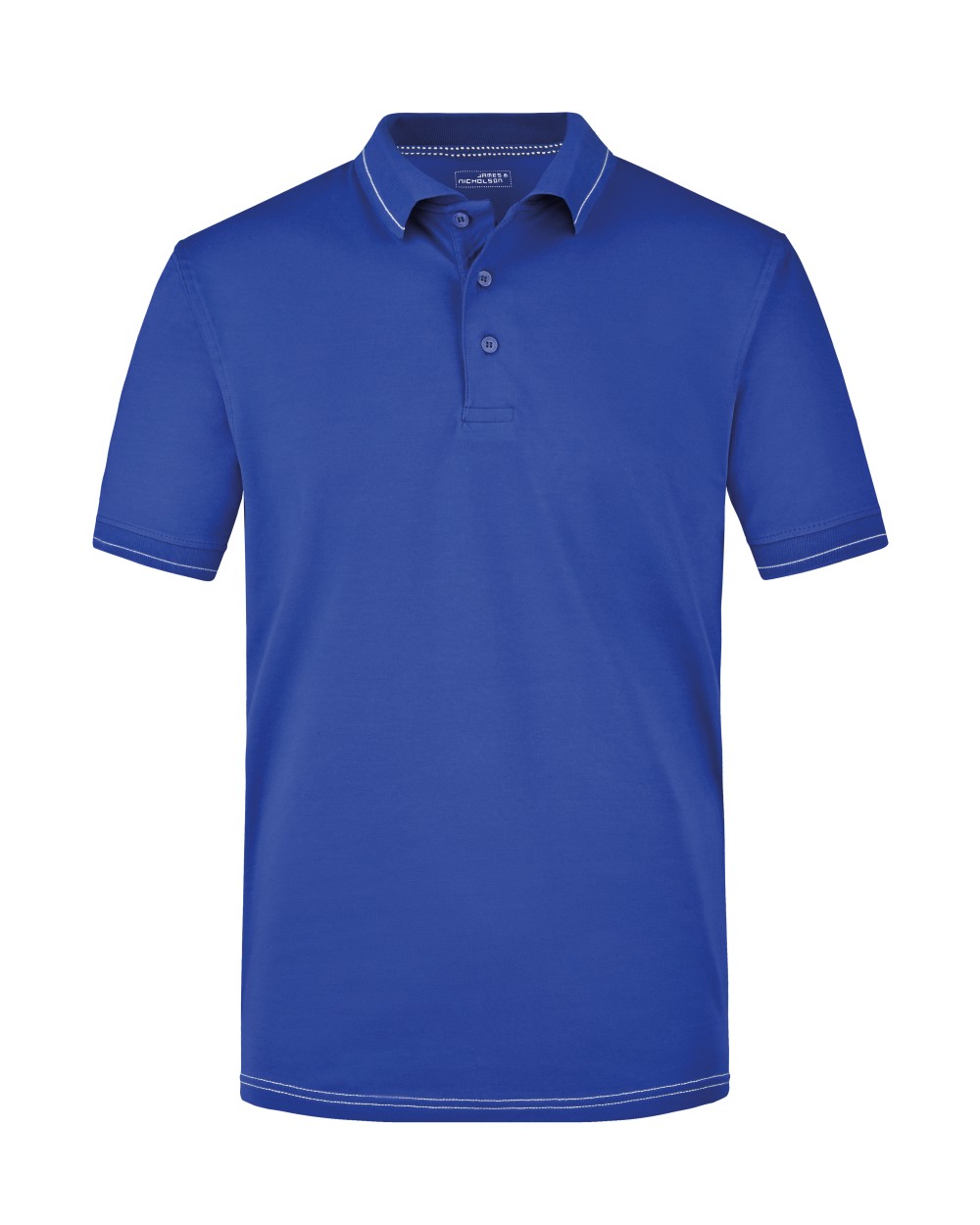 JAMES & NICHOLSON Men´s Elastic Polo Poloshirts personalisierbar