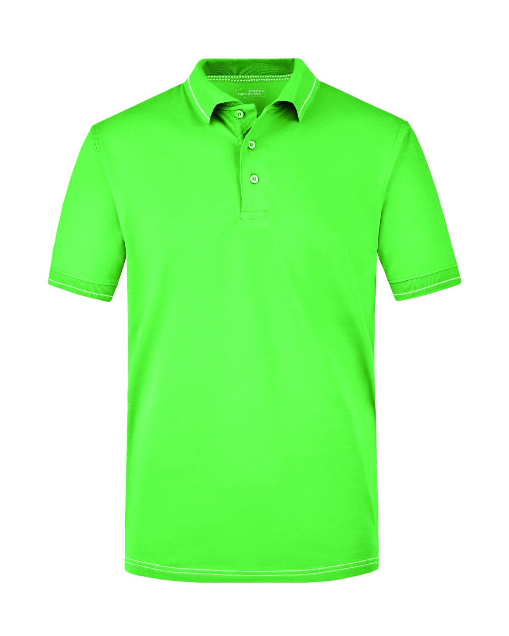 Polo's JAMES & NICHOLSON Men`s Elastic Polo voor bedrukking &amp; borduring