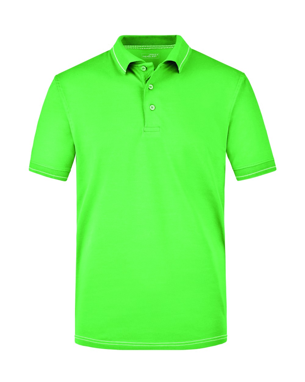 JAMES & NICHOLSON Men´s Elastic Polo Poloshirts personalisierbar