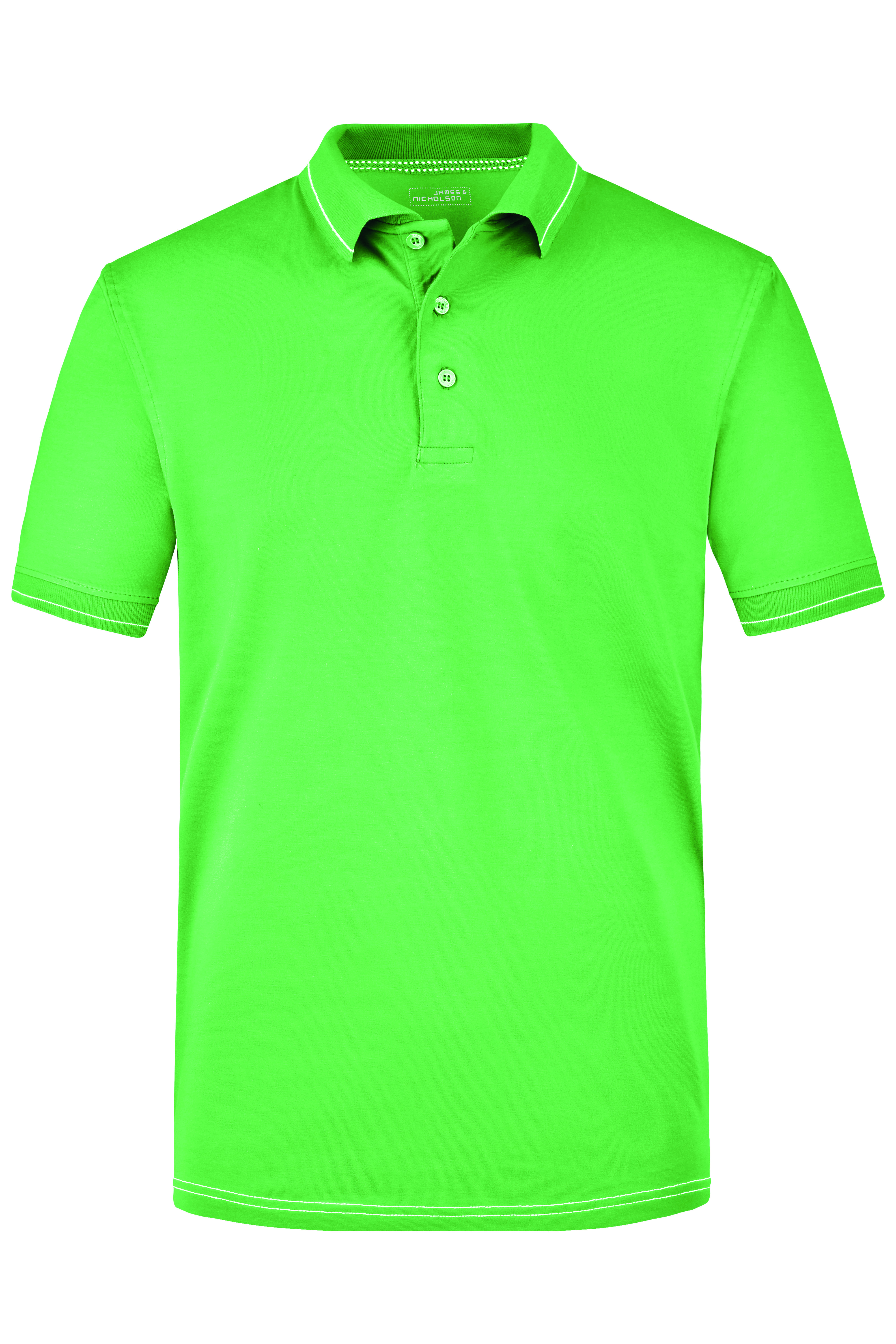 Polo's JAMES & NICHOLSON Men`s Elastic Polo voor bedrukking &amp; borduring