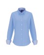 PREMIER Ladies Cotton Rich Oxford Stripes Shirt Hemden personalisierbar