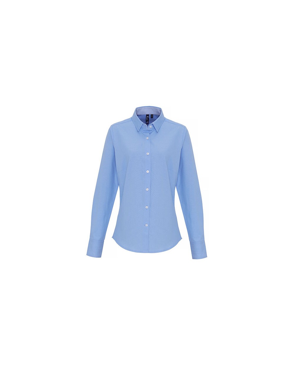 PREMIER Ladies Cotton Rich Oxford Stripes Shirt Hemden personalisierbar