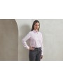 Hemden PREMIER Ladies Cotton Rich Oxford Stripes Shirt voor bedrukking &amp; borduring