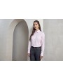 PREMIER Ladies Cotton Rich Oxford Stripes Shirt Hemden personalisierbar