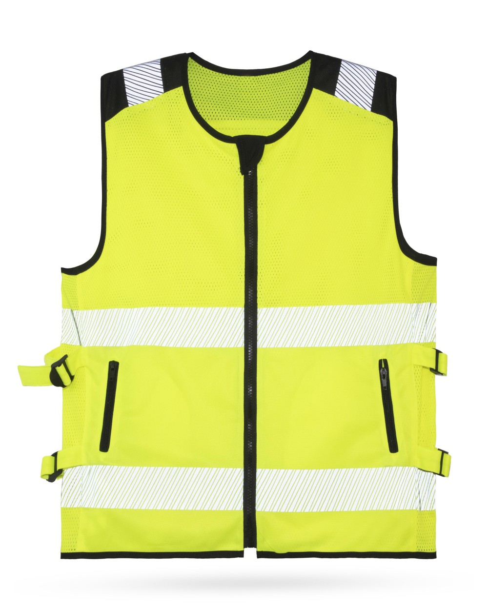 Gilets de sécurité personnalisable KORNTEX Hi-Vis Mesh Motorcycle Safety Vest “Naxos”