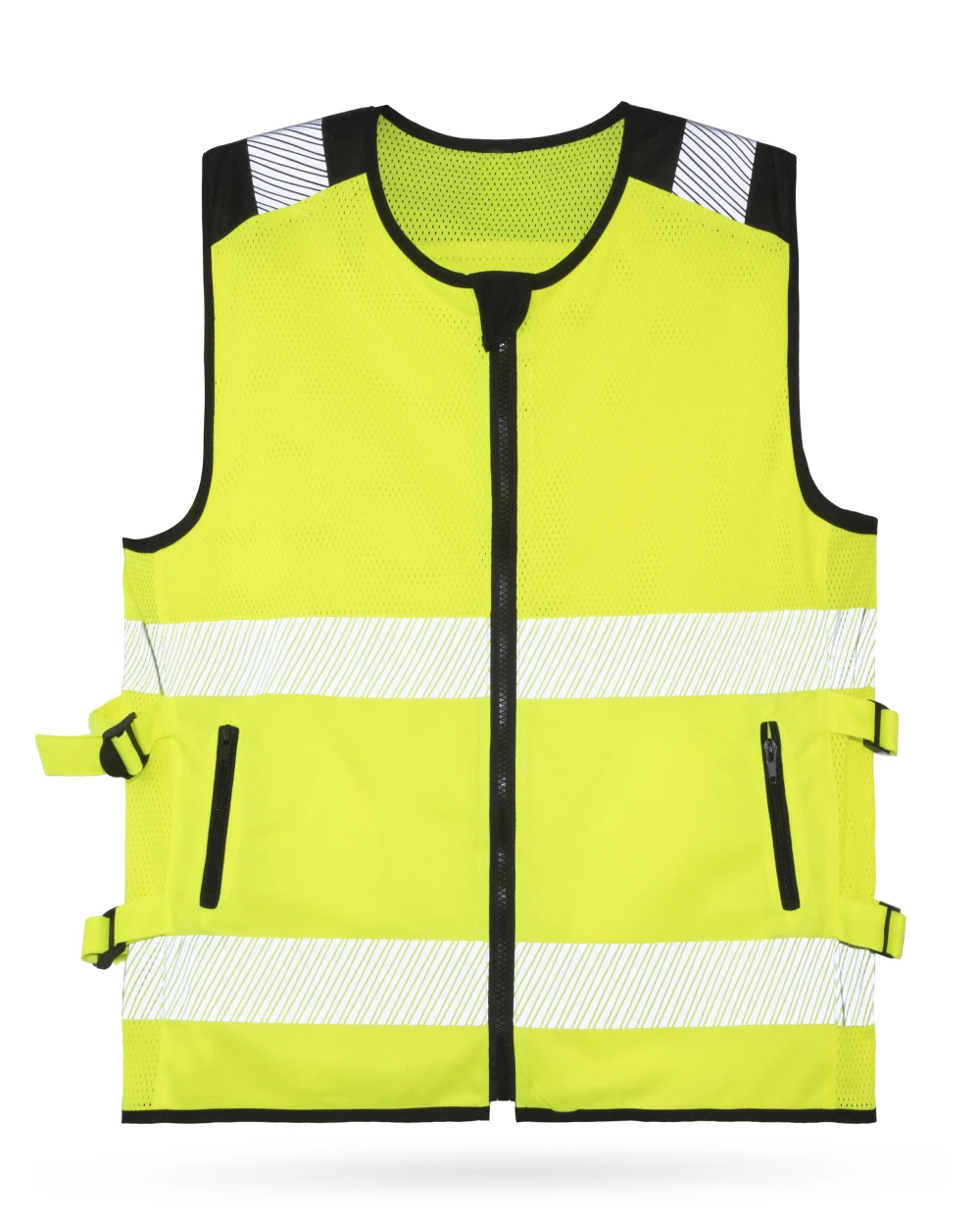 Fluo vestjes KORNTEX Hi-Vis Mesh Motorcycle Safety Vest “Naxos” voor bedrukking &amp; borduring