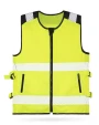 Fluo vestjes KORNTEX Hi-Vis Mesh Motorcycle Safety Vest “Naxos” voor bedrukking &amp; borduring