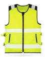 Fluo vestjes KORNTEX Hi-Vis Mesh Motorcycle Safety Vest “Naxos” voor bedrukking &amp; borduring
