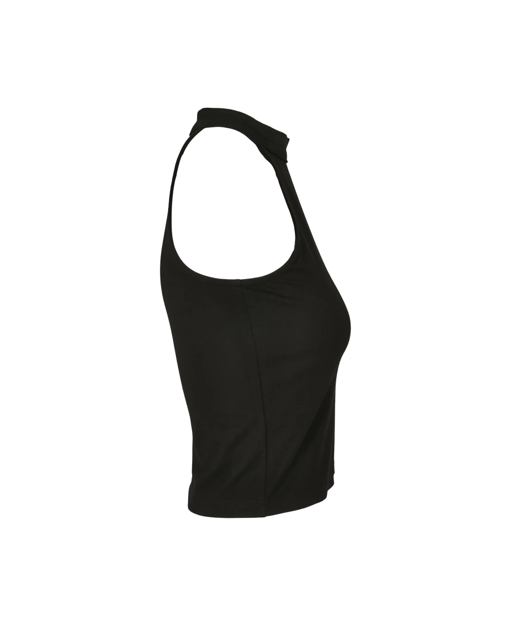 T-Shirts personnalisable BUILD YOUR BRAND LADIES TURTLENECK SHORT TOP