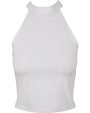 BUILD YOUR BRAND LADIES TURTLENECK SHORT TOP T-Shirts personalisierbar
