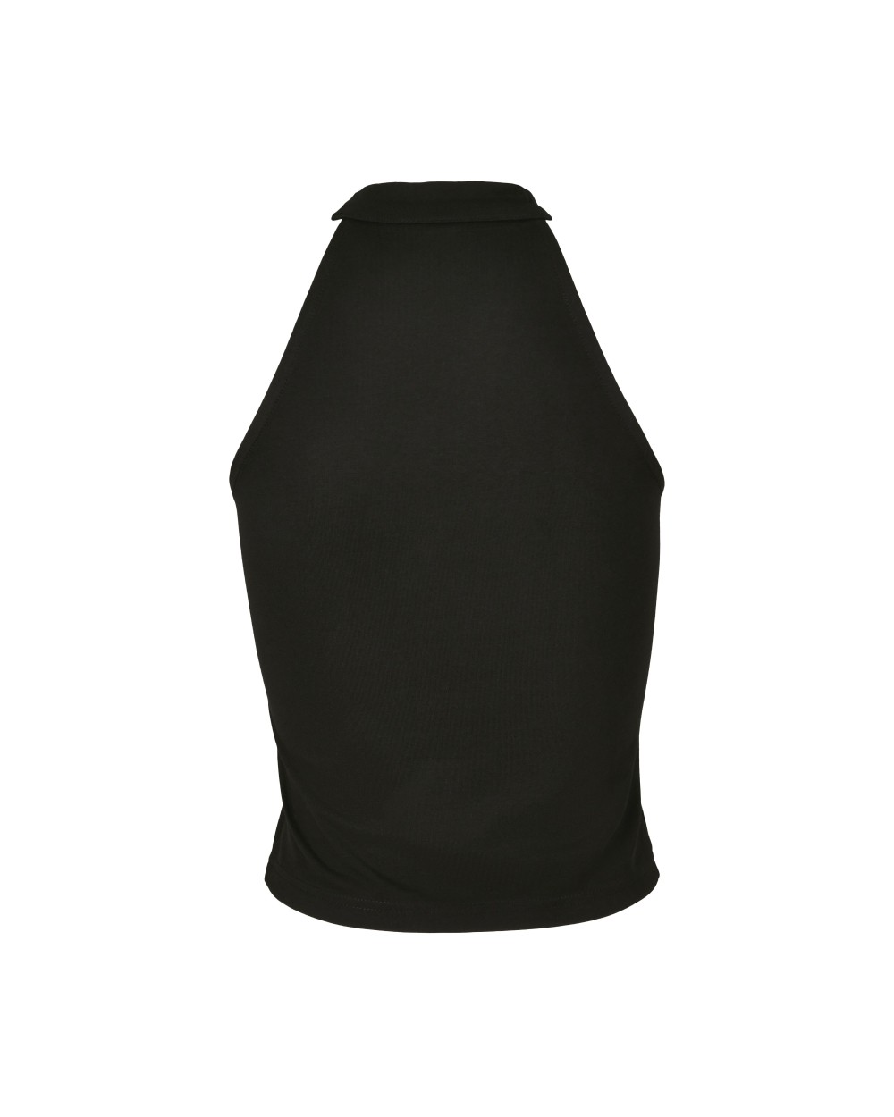 T-shirts BUILD YOUR BRAND LADIES TURTLENECK SHORT TOP voor bedrukking &amp; borduring