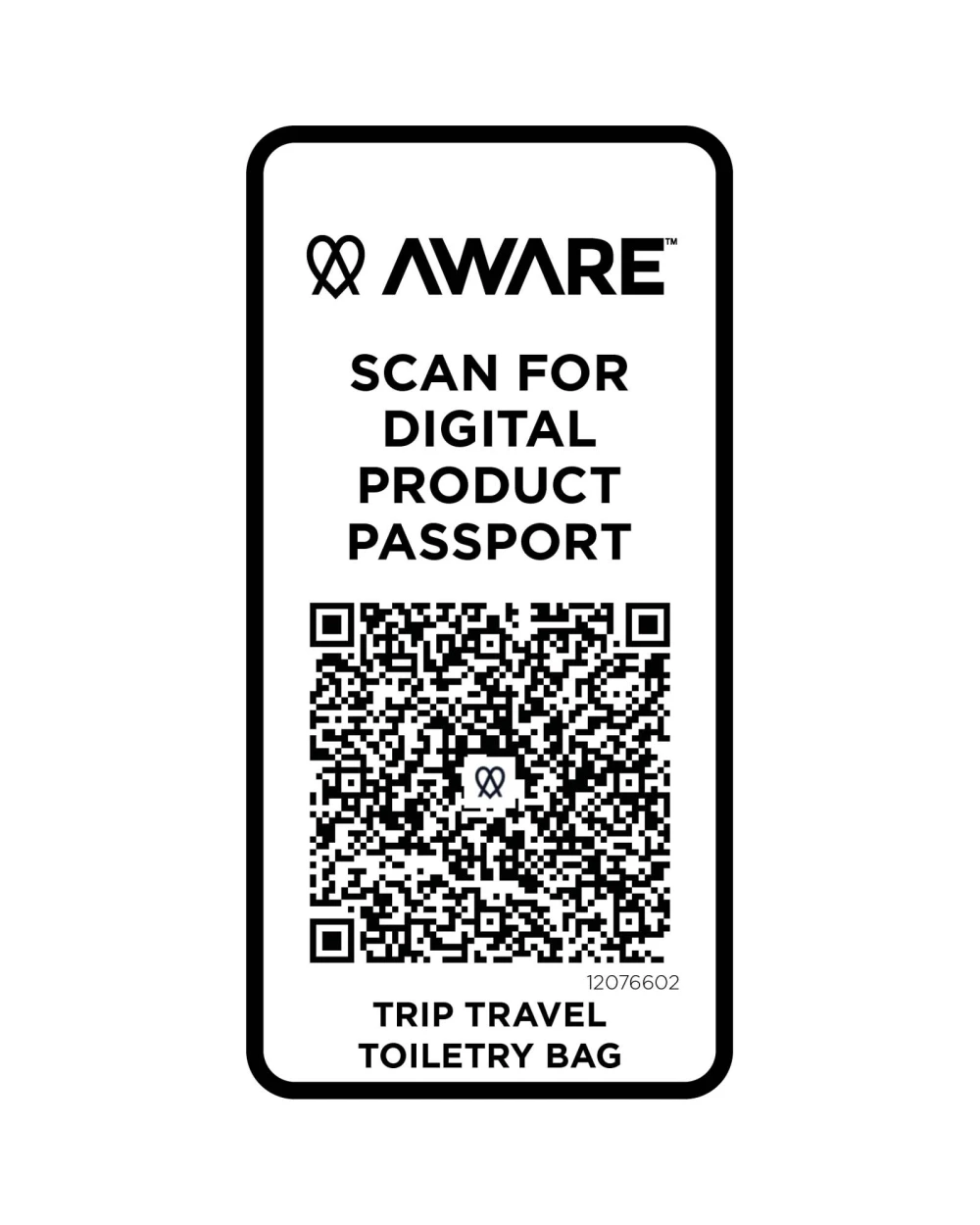 Tassen & Zakken 4DO Trip Aware™ gerecyclede reistoilettas 6 l voor bedrukking &amp; borduring