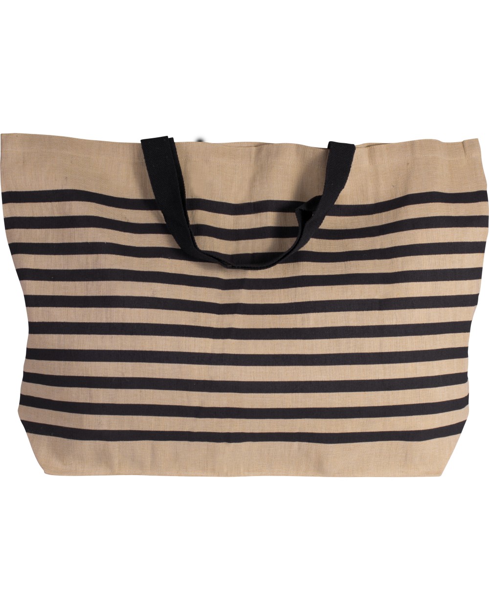 Tassen & Zakken KIMOOD Grote strandtas van jute/katoen voor bedrukking &amp; borduring