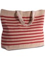 KIMOOD Grand sac fourre-tout en juco  personnalisable