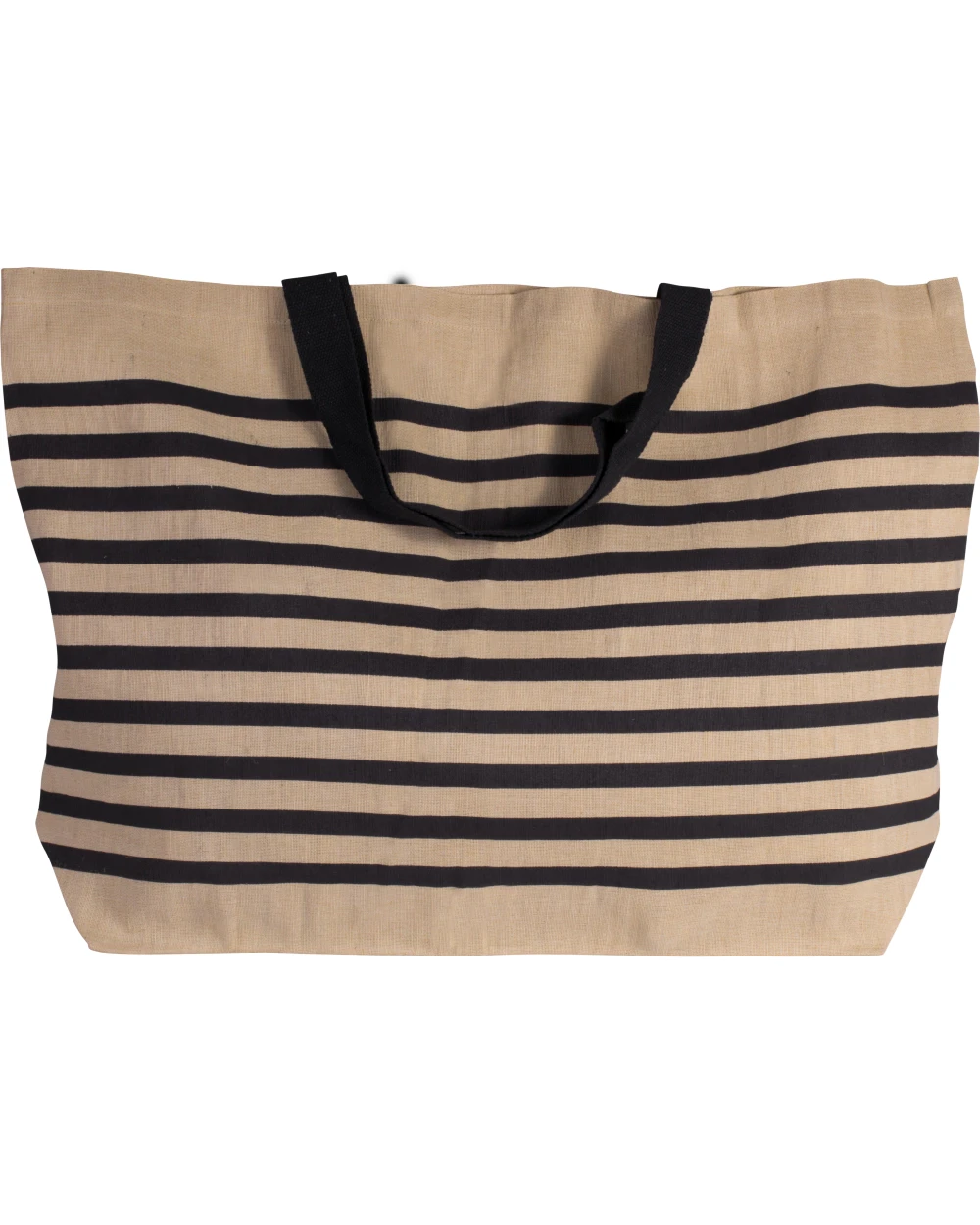 KIMOOD Großer Shopper aus Jute-Baumwoll-Mischgewebe Taschen personalisierbar