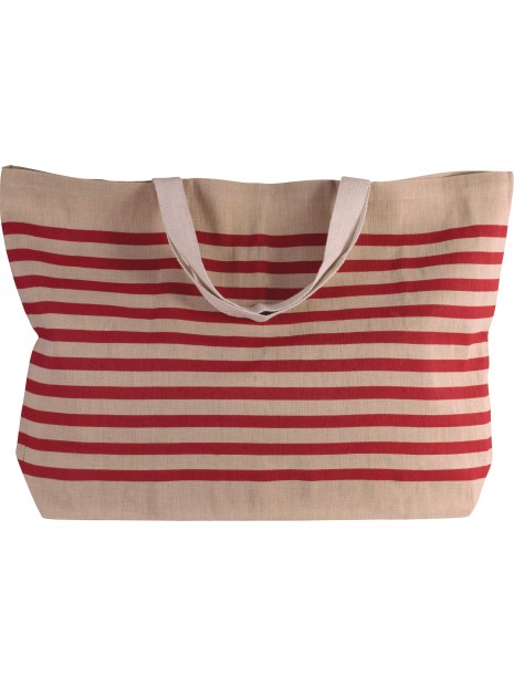 KIMOOD Grand sac fourre-tout en juco  personnalisable