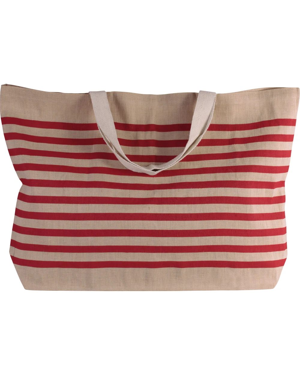 KIMOOD Großer Shopper aus Jute-Baumwoll-Mischgewebe Taschen personalisierbar