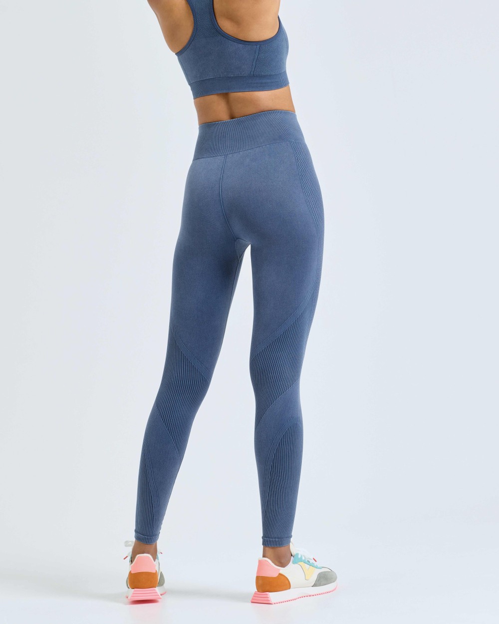 Broeken TRIDRI Women's TriDri® seamless '3D fit' multi-sport denim look leggings voor bedrukking &amp; borduring