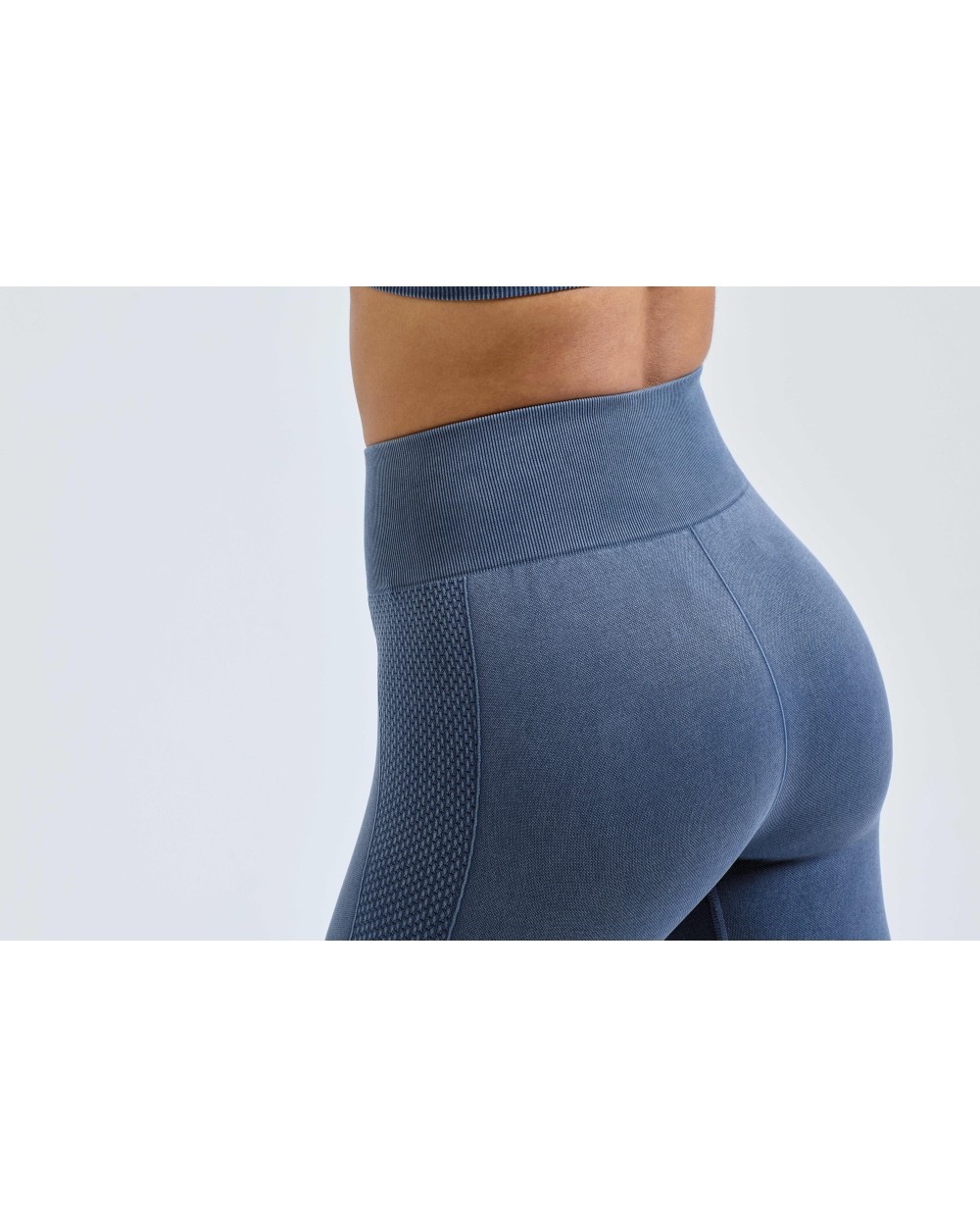 Pantalons personnalisable TRIDRI TriDri® Legging multisports « coupe 3D » sans couture Denim Look pour femme