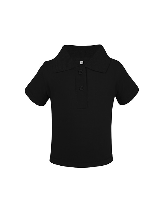 Polos personnalisable LINK KIDS WEAR Organic Baby Polo Short Sleeve Teddy 01