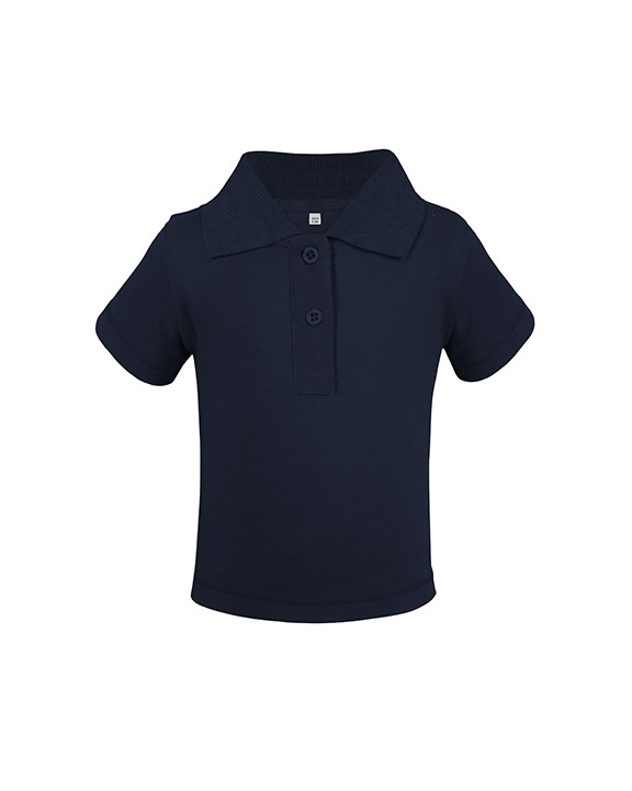 Polos personnalisable LINK KIDS WEAR Organic Baby Polo Short Sleeve Teddy 01