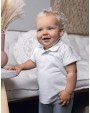 Polo's LINK KIDS WEAR Organic Baby Polo Short Sleeve Teddy 01 voor bedrukking &amp; borduring