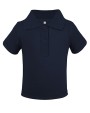 Polo's LINK KIDS WEAR Organic Baby Polo Short Sleeve Teddy 01 voor bedrukking &amp; borduring