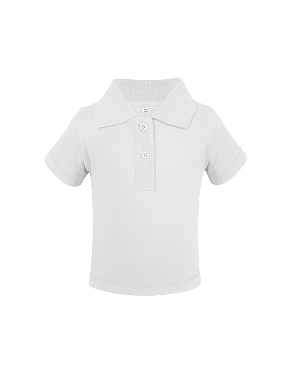 Polos personnalisable LINK KIDS WEAR Organic Baby Polo Short Sleeve Teddy 01