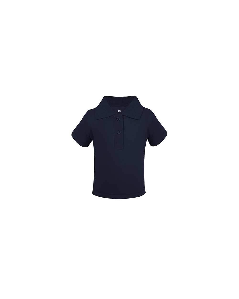 Polo's LINK KIDS WEAR Organic Baby Polo Short Sleeve Teddy 01 voor bedrukking &amp; borduring