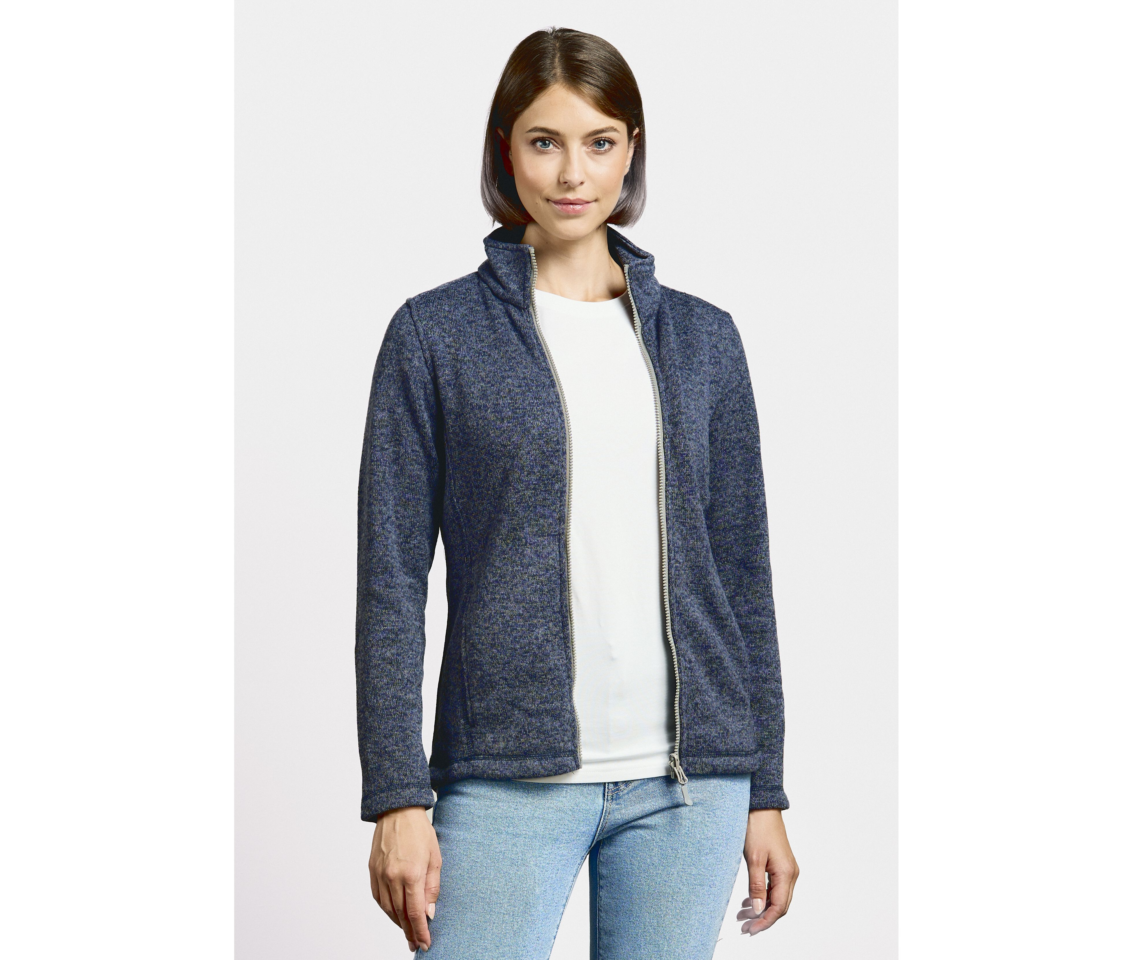 Laines polaires personnalisable PROMODORO WOMEN'S KNIT FLEECE JACKET C+
