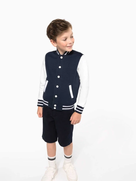 Vestes à personnaliser KARIBAN Blouson molleton teddy enfant 